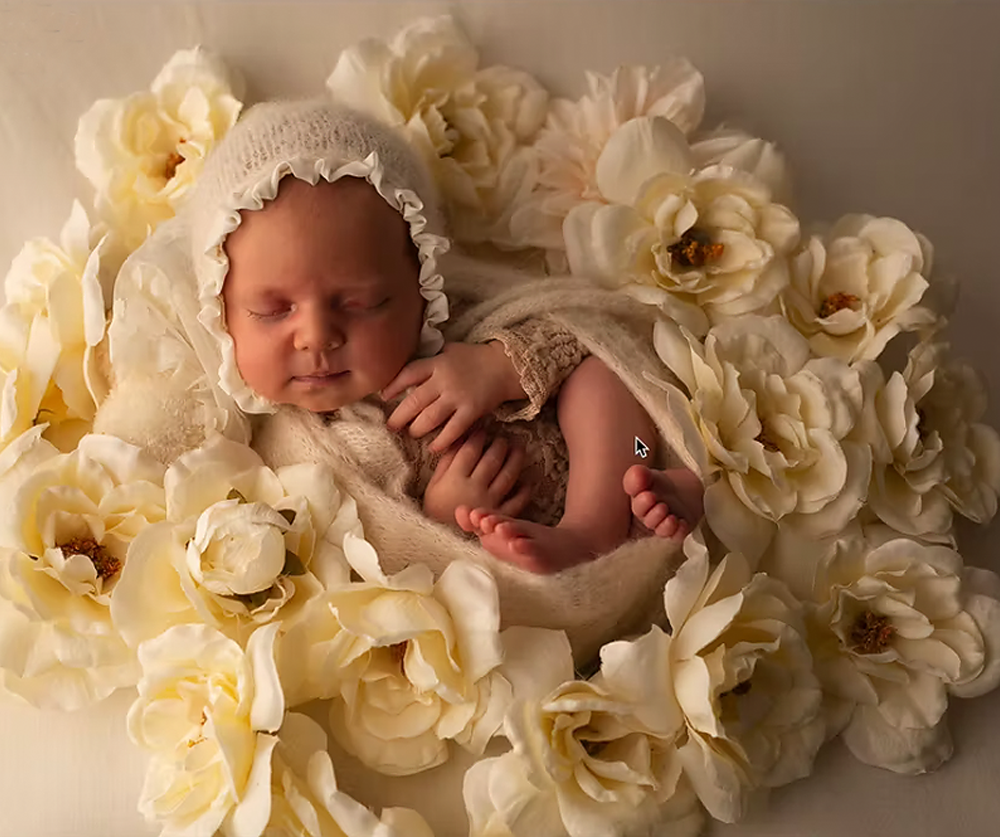 Serene in White - Meg Bitton Productions